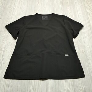 FIGS Casma Scrub Top Womens Size Large L Short Sleeve Style FW1100